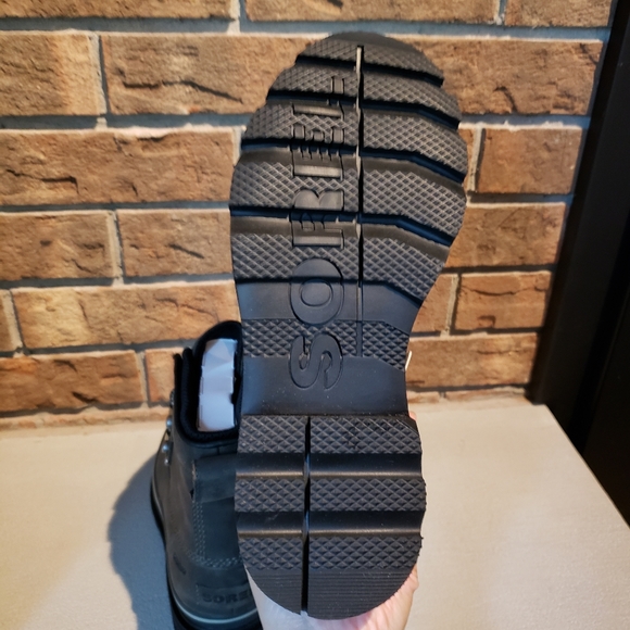 Sorel Women's Lennox Street Rain Boot — Waterproof Leather Boots Size 7.5 - Picture 10 of 12